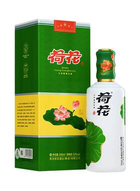 荷花53度酱香型白酒沁润和雅