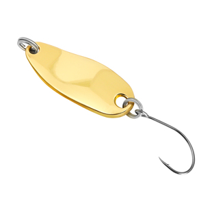 路亚勺型亮片单钩假饵溪流微物镜面勺子军鱼马口鳟鱼仿生淡水专杀