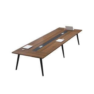 大型会议桌长桌简约现代长条桌会议室桌子培训桌办公会议桌椅组合