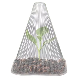 育苗保护罩透明钟罩可重复使用温室大棚免受鸟类霜冻伤害加厚保护