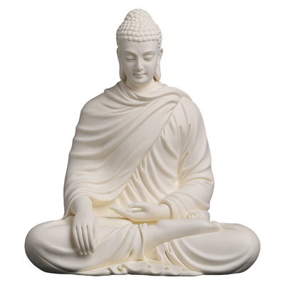 戴玉堂李光涌陶瓷摆件《释迦牟尼佛黄素烧》家用如来佛像供奉佛祖