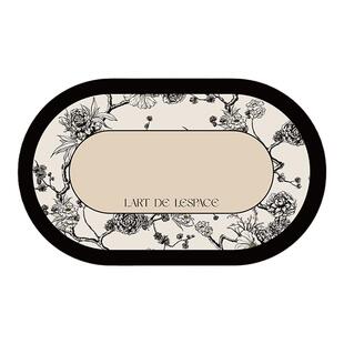 疏影法式中古风复古高级轻奢餐垫防水防油免洗防烫隔热碗杯西餐垫