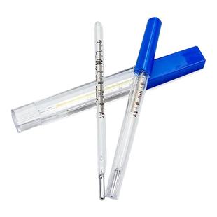 鱼跃水银体温计家用医用玻璃温度计儿童成人口腔腋下测体温高精准
