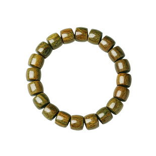 宫里上新绿檀木手串男士文玩檀木檀香木质冷门盘玩手链生日礼物