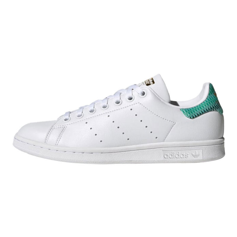 Adidas三叶草板鞋波纹尾史密斯