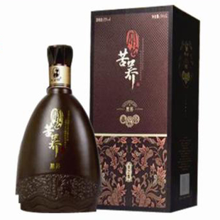 【正品】稻花香集团 关公坊酒业关公苦荞酒 黑荞 500ml单瓶价