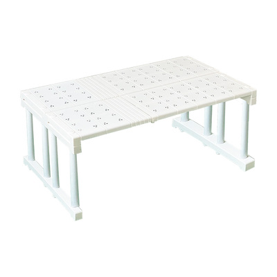 不锈钢衣柜分层隔板长伸缩收纳神器架置物架柜子橱柜内隔断分层架