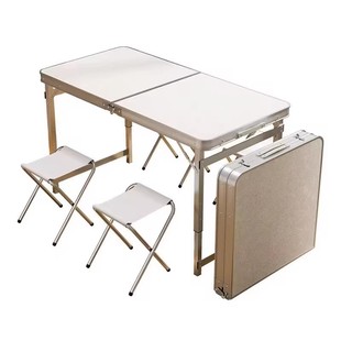折叠桌子摆摊折叠户外便携式可升降开工桌子露营野餐夜市折叠桌椅