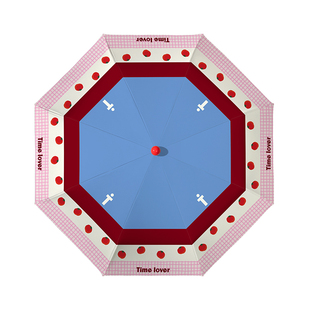 Timelover时光情人《番茄乐园》多巴胺雨伞晴雨两用高颜值自动伞