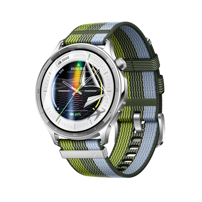 膜后适用oppoWatchS保护膜x3手表钢化膜watch4pro全屏覆盖水凝膜X2mini高清软贴膜watch3pro