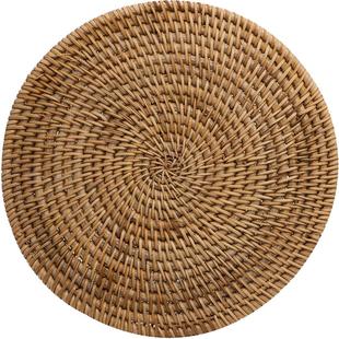 手工越南秋藤编杯托家用茶托杯垫养壶垫茶壶隔热垫茶道茶具功夫茶