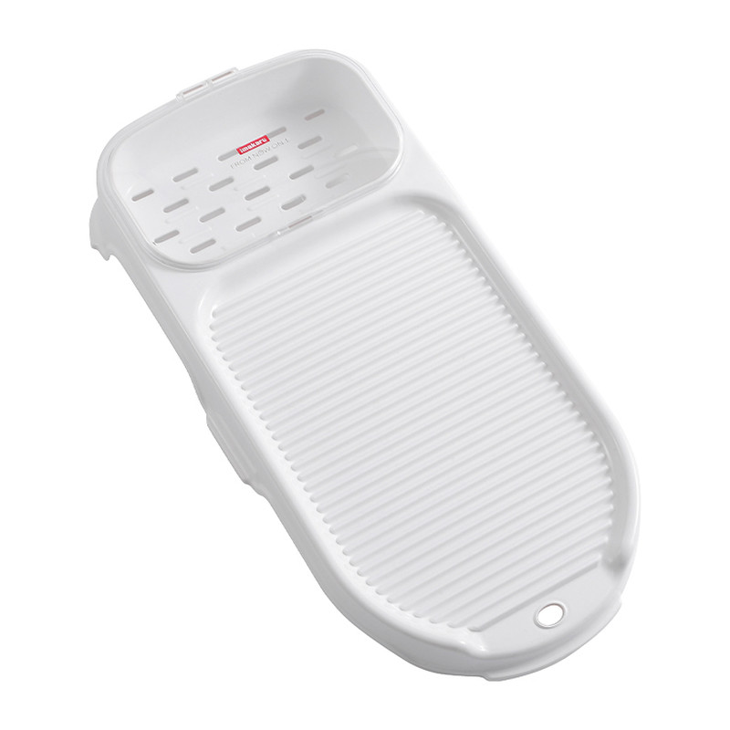 日本imakara家用塑料搓衣板皂盒