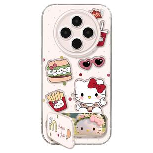 适用vivox300手机壳ultra女款x100s保护套x80pro硅胶x70全包防摔x60透明50新款x200镂空vivo好看KT猫pro+软外