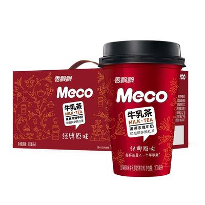 香飘飘Meco牛乳茶茶饮料300ml×6杯