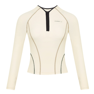 Aquaplay泳衣女浮潜长袖套装游泳衣潜水水母衣防晒潜水服冲浪服