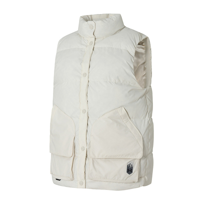 安德玛羽绒马甲女运动羽绒外套