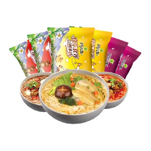 稻花香米线快乐食客袋装多口味米粉丝方便面泡面