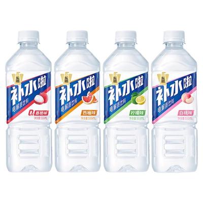 东鹏补水啦电解质水西柚味555ml*24瓶整箱运动健身果味1L饮料