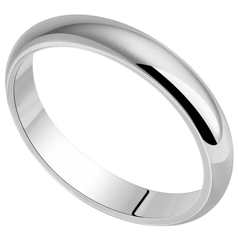 素圈情侣ins冷淡风男女细戒指钛钢纯银色简洁潮流抖音网红不掉色