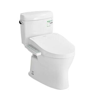 TOTO卫浴家用智能马桶即热卫洗丽直冲抗菌坐便器CW830+3M460(02)