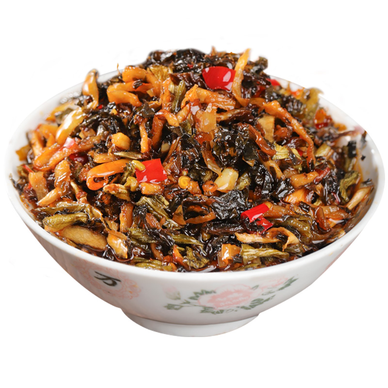 农家外婆菜湖南特产香辣下饭菜开味佐餐拌饭酱拌面即食咸菜调味酱