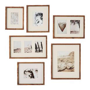 高级感实木相框摆台薄款定制加照片打印挂墙榫卯进口原木空画框