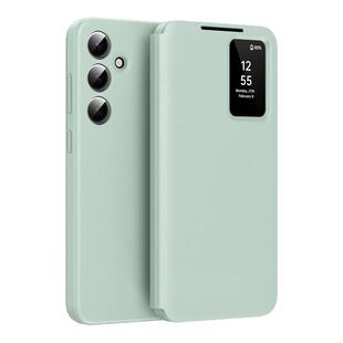 适用三星S25Ultra手机壳GalaxyS24智能视窗插卡翻盖皮套s23fe个性创意s22ultra男女s24p全包防摔s25+保护套