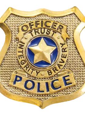 疯狂动物城朱迪狐尼克警察胸针