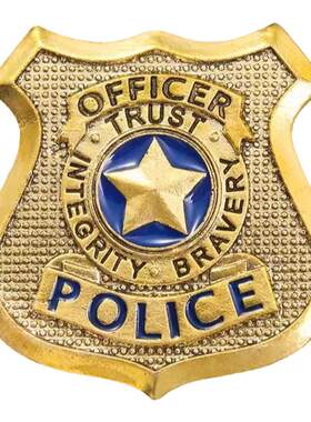 疯狂动物城朱迪狐尼克警察胸针