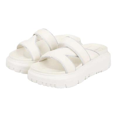 诺贝达简约一字拖沙滩水钻