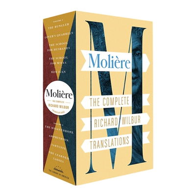 英文原版 Moliere 莫里哀戏剧 理查德·威尔伯译本 2册盒装套装 精装美国文库 英文版 进口英语原版书籍