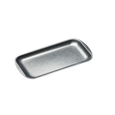 复古不锈钢长方形盘椭圆形烧烤盘