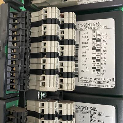 议价GE FANUC处理器模块IC670MDL640L通讯模块plc模块可编程控制