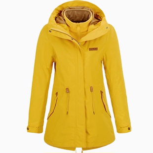 伯希和户外冲锋衣女款秋冬三合一抓绒内胆防风防水徒步登山服外套