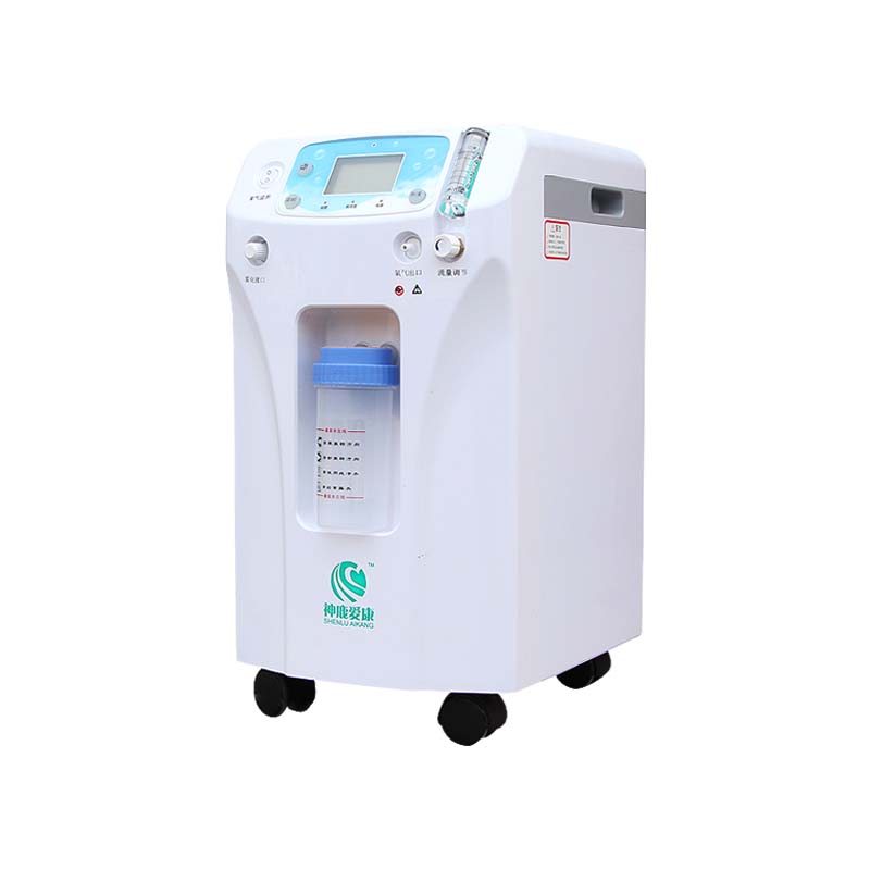 神鹿3L升医用分子筛制氧机3E-350家庭老人补氧吸氧气带雾化制氧仪