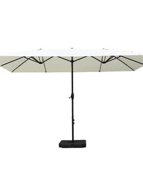 长方形三头伞遮阳防雨