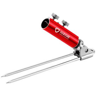 川泽钓鱼不锈钢地插支架炮台座鱼竿万向座炮台杆架插地架钓鱼用品