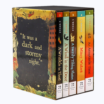 时间皱纹5册盒装英文原版小说