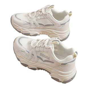 意尔康女鞋2025新款老爹鞋秋冬季加绒棉鞋百搭运动鞋妈妈鞋子女款