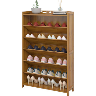 多层鞋架家用门口小窄省空间收纳出租房用室内好看分隔层简易鞋柜