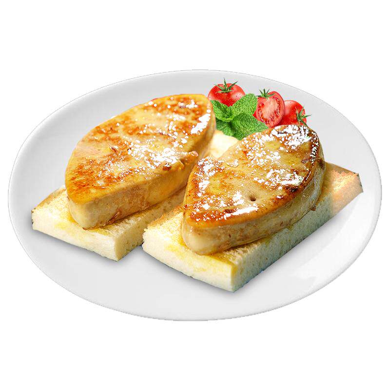 AAA级法式鹅肝生鲜原切整肝切片朗德鹅苗肥肝鹅肝酱宝宝辅食年货