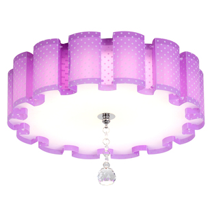 温馨浪漫卧室灯田园圆形led吸顶书房间灯阳台玄关过道走廊入户灯