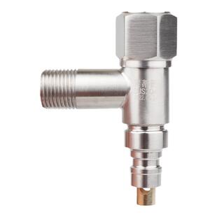 304不锈钢全自动洗衣机专用三角阀水龙头家用4分自动止水嘴防脱落