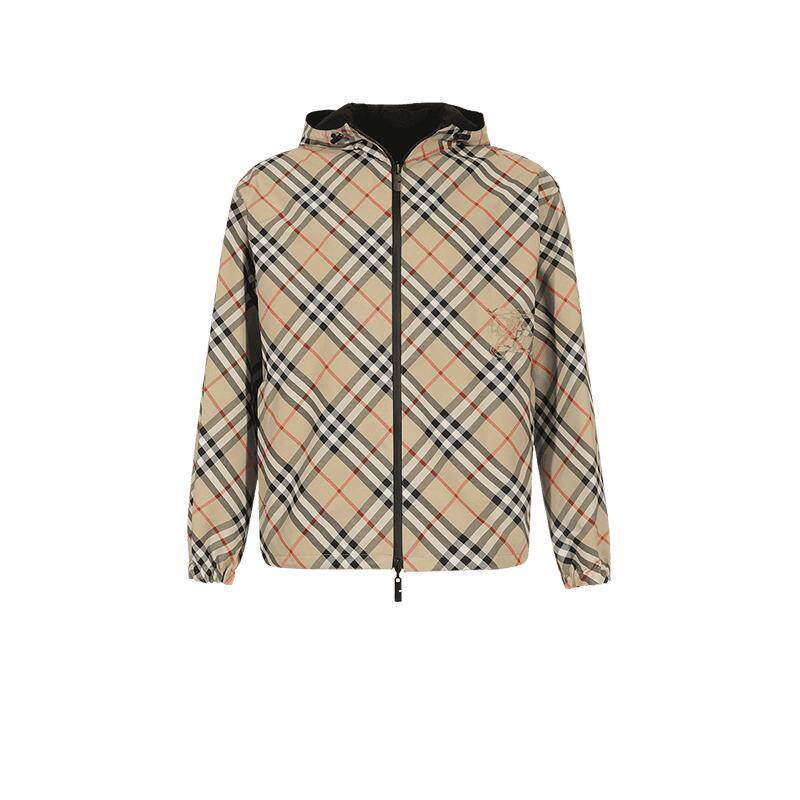 BURBERRY双面穿连帽上衣外套