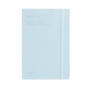 Wannathis韩国delight日记B6手账本一日一页时间轴日程计划记事本