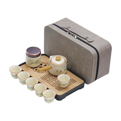 旋转自动泡茶壶懒人泡茶神器