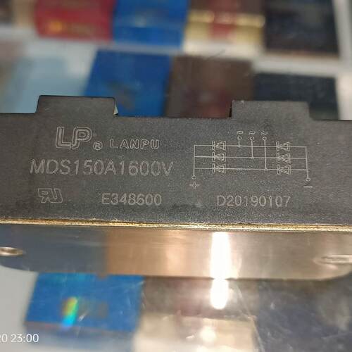【询价】LP三相整流桥模块LANPU MDS150A1600V适用