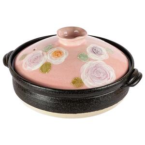 日本内山窑名师手作陶土砂锅彩绘