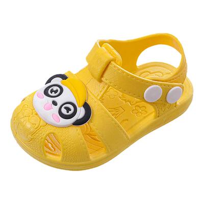 2026儿童包头凉鞋防踢学步鞋夏季婴儿软底0-3男女童宝宝防滑凉鞋