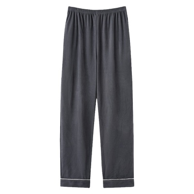 【浪莎】德绒睡裤男加厚保暖长裤